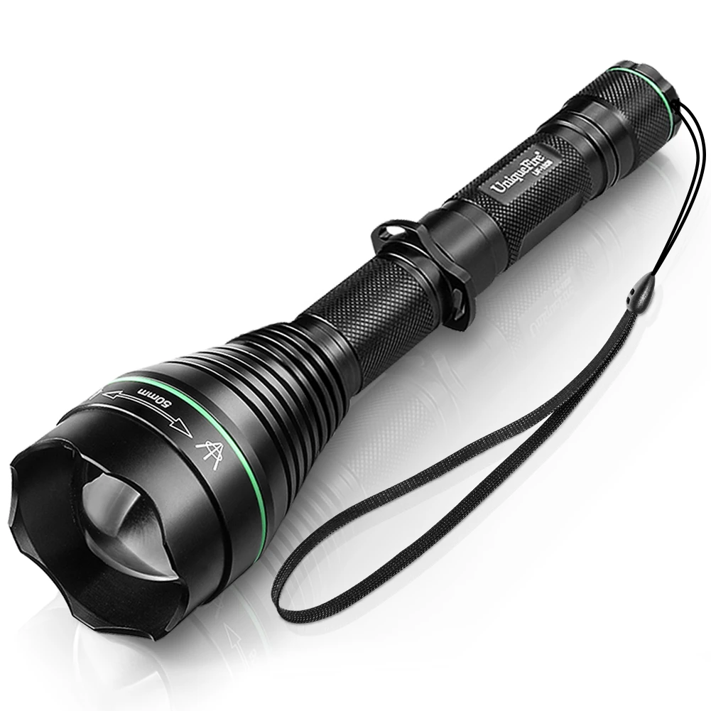UniqueFire 1508 T50 3W IR 940nm 3 Modes LED Flashlight Night Vision Long Illumination Distance Adjustable Tactical Torch Camping