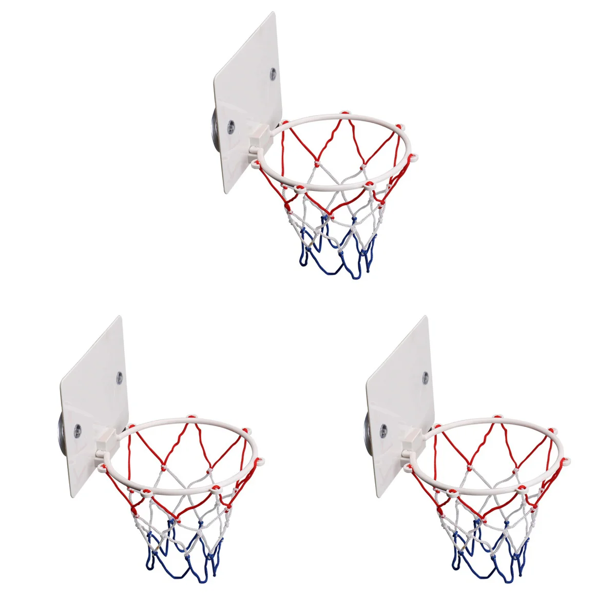 

3 комплекта настенных детских баскетбольных досок, мини баскетбольные игры, баскетбольные игры в помещении (цветные)