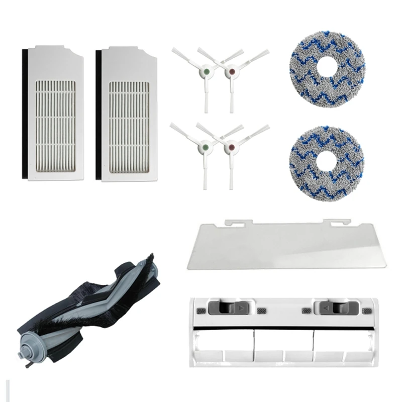 

Main Brush Side Brush Hepa Filter Mop Pad Dust Box Baffle Spare Parts For Ecovacs Deebot X1 Omni Turbo Robot