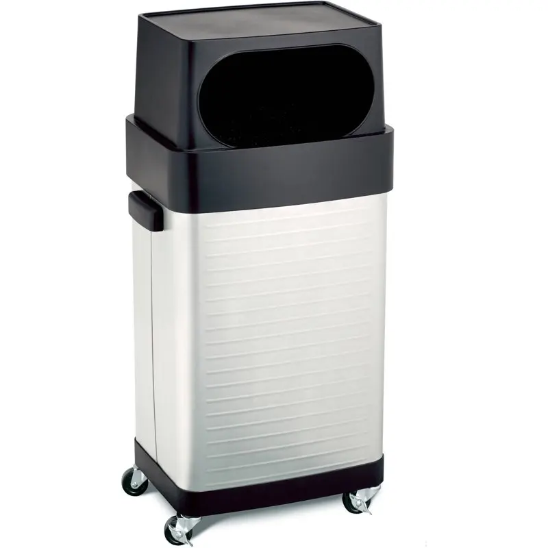 

17-Gallon Commercial Stainless Steel Trash Bin