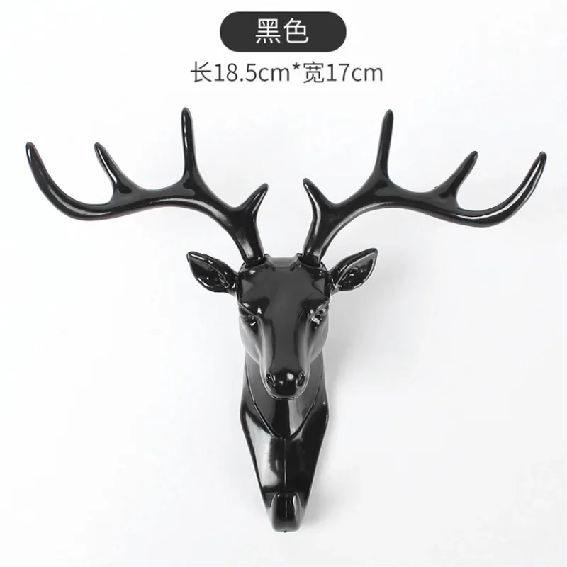 

Винтажный крючок с головой оленя