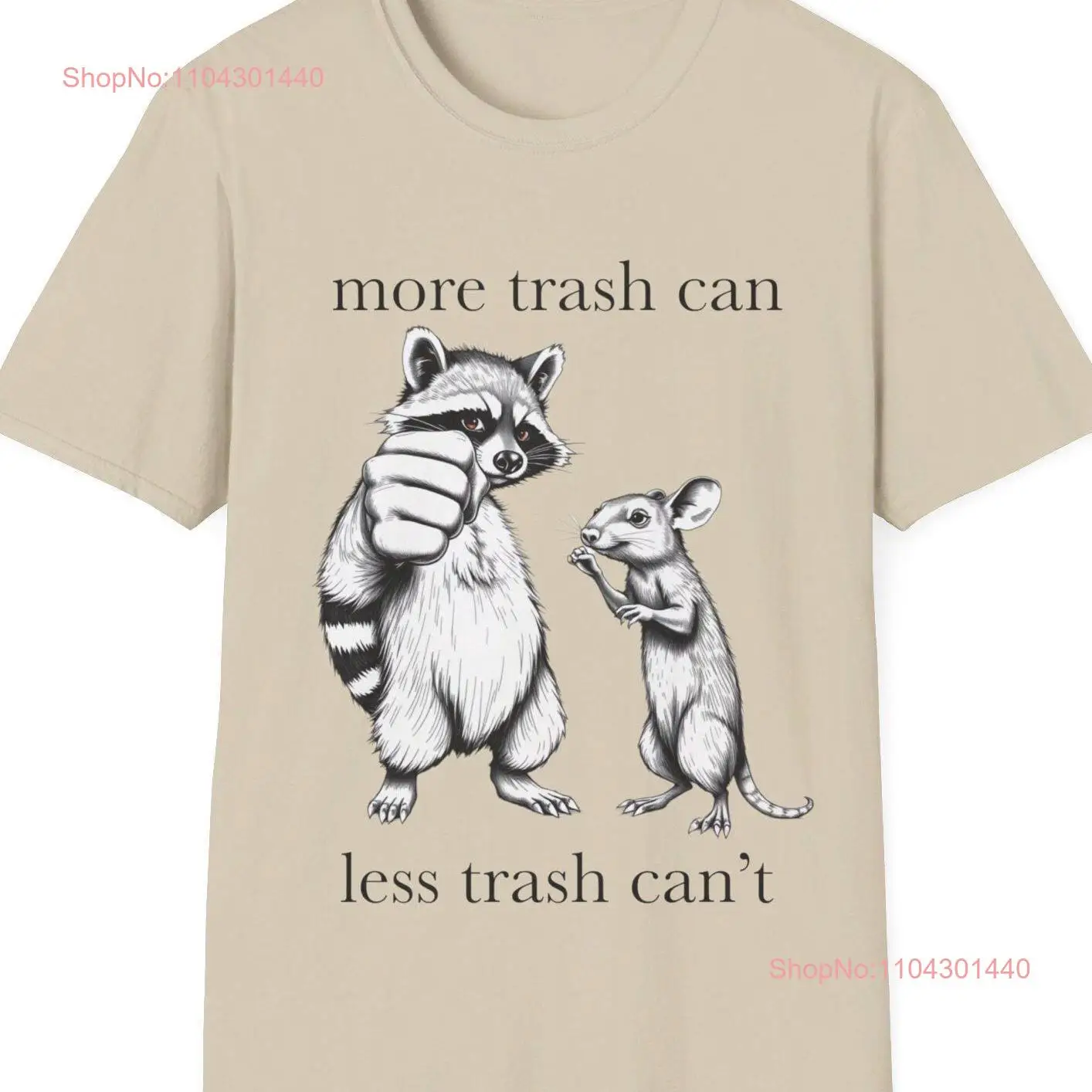 Футболка с изображением енота крысы кулака насоса забавное животное мусорное