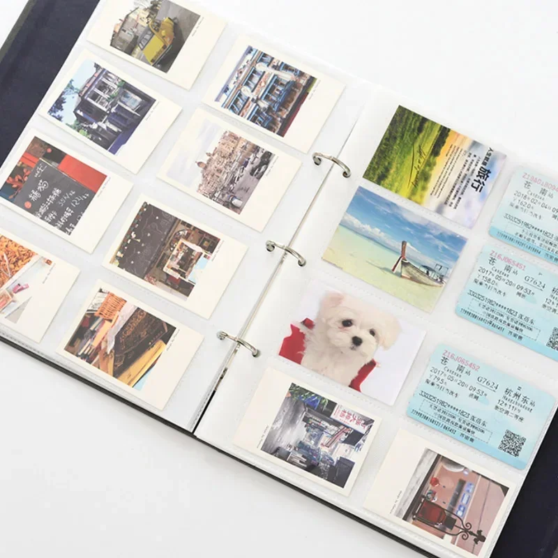 3-дюймовый фотоальбом большой емкости с 400 карманами для пленки Polaroid Fujifilm Instax Mini