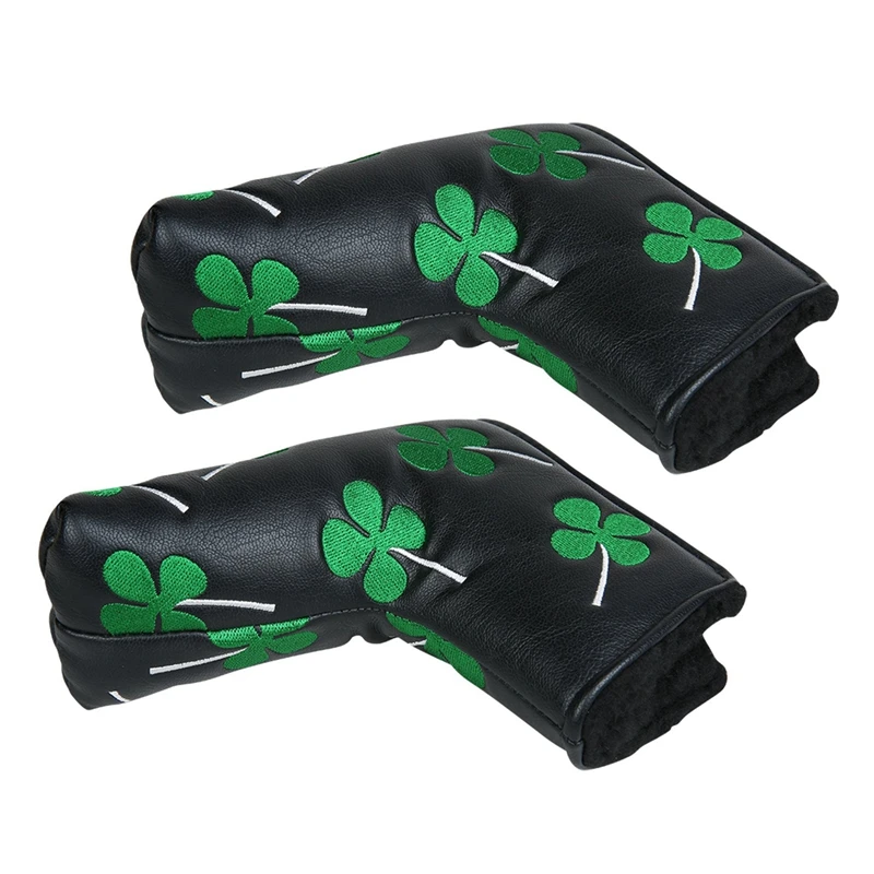 

2X Golf Lucky Blade Putter Cover Golf Club Cover For Golf Putter