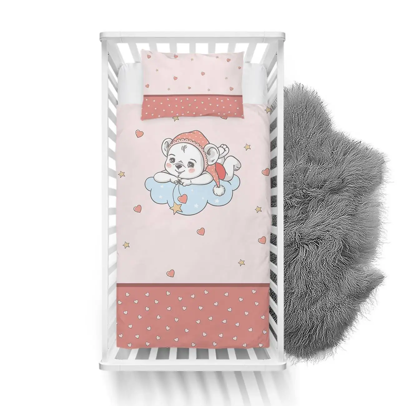 

Милая Детская кровать Модель 1 Детская кровать покрывала для новорожденных мультяшное украшение детской комнаты