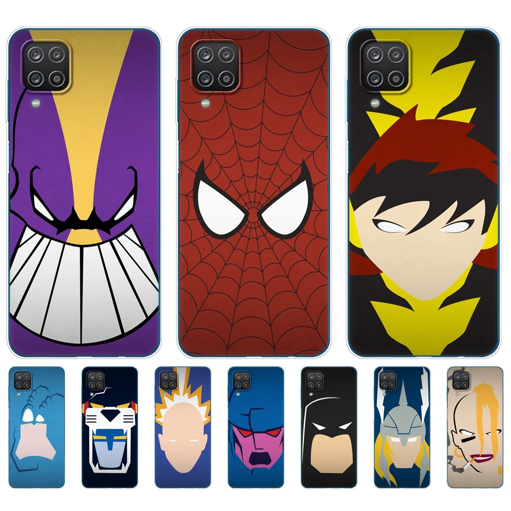 

For Samsung A12 Case Soft Silicon Tpu Back Cover For Galaxy A12 SM-A125F a125 Bumper 6.5inchavatar hero celular cell phone case