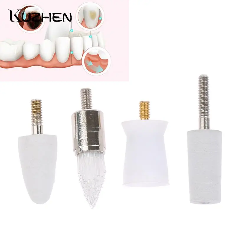 

4Pcs Tooth Polisher Head Dental Plaque Remover Teeth Whitening Cleaning Tool