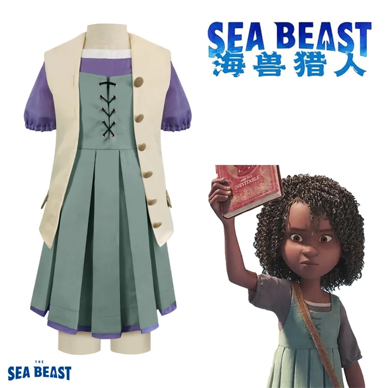 

Костюм для косплея аниме Джейкоб и морской чудовище, униформа Месси, костюм морского зверя, костюмы на Хэллоуин для женщин