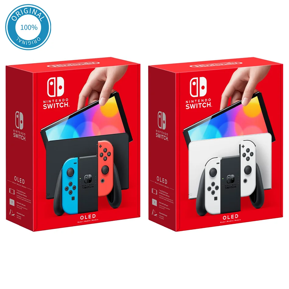 Игровая консоль Nintendo Switch с OLED-дисплеем 64 ГБ 7 дюймов |
