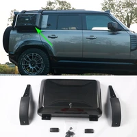 for land rover defender side luggage small school bag 2020 2022 car body kit real carbon fiber