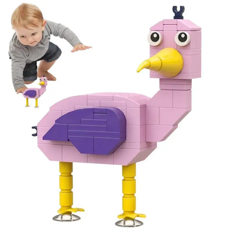 

Block All Members Jumbo Josh Horror Game Anime Figure Moc Building Block Educational Toys For Children Gifts