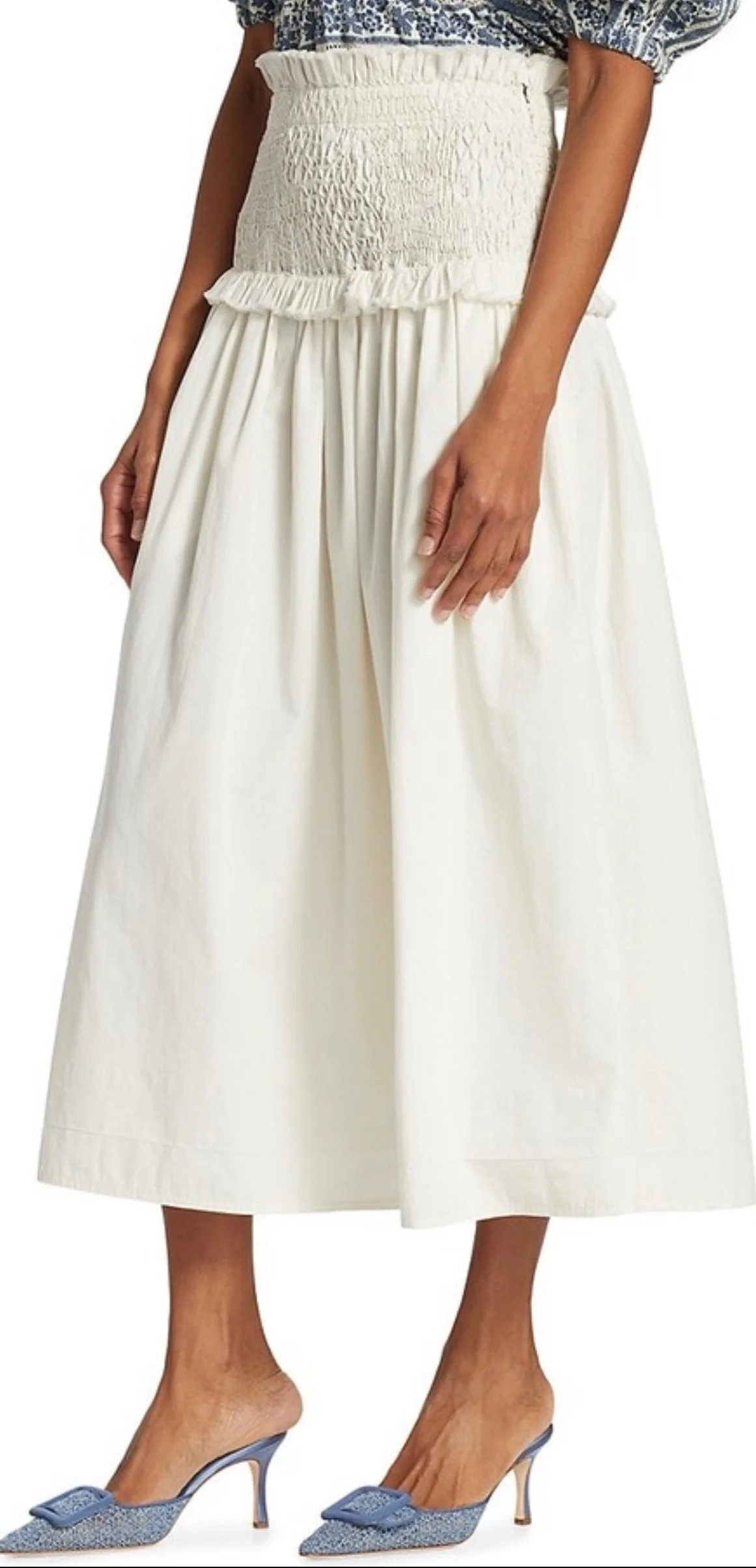 

Женская Повседневная юбка Se @ a, летняя хлопковая Однотонная юбка со складками и карманами, до щиколотки, с высокой талией и винтажными оборками, для отдыха