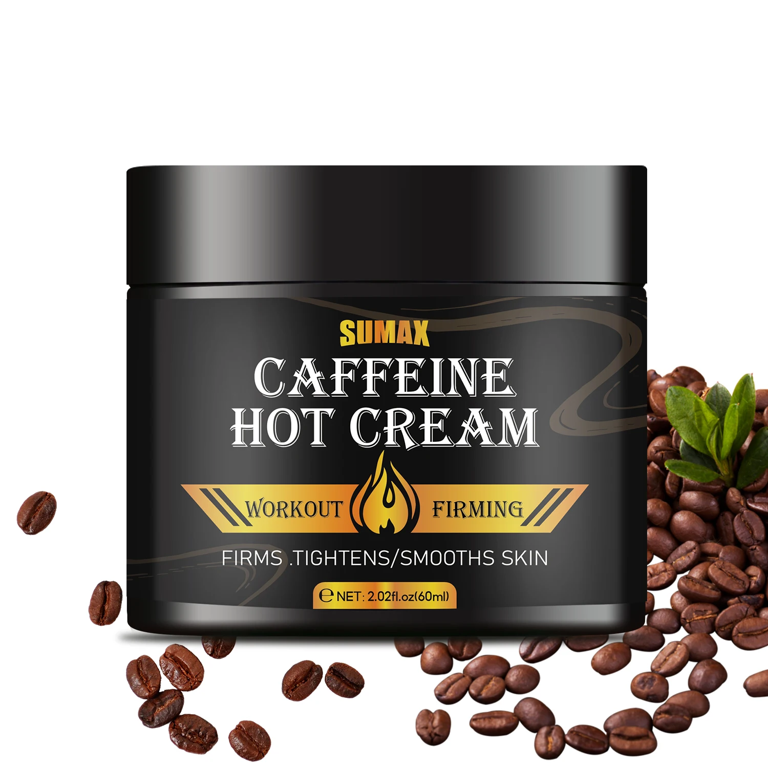 SUMAX Укрепляющий крем для тела с кофеином 50 мл похудения лифтинг подтяжки