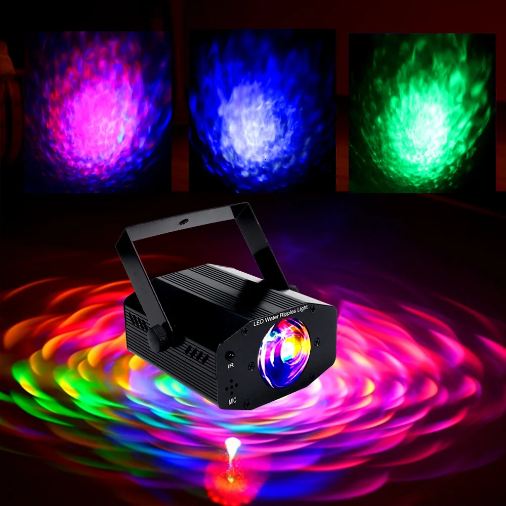 

LED water pattern light projection indoor spotlight atmosphere pattern starry sky stage festival entertainment light