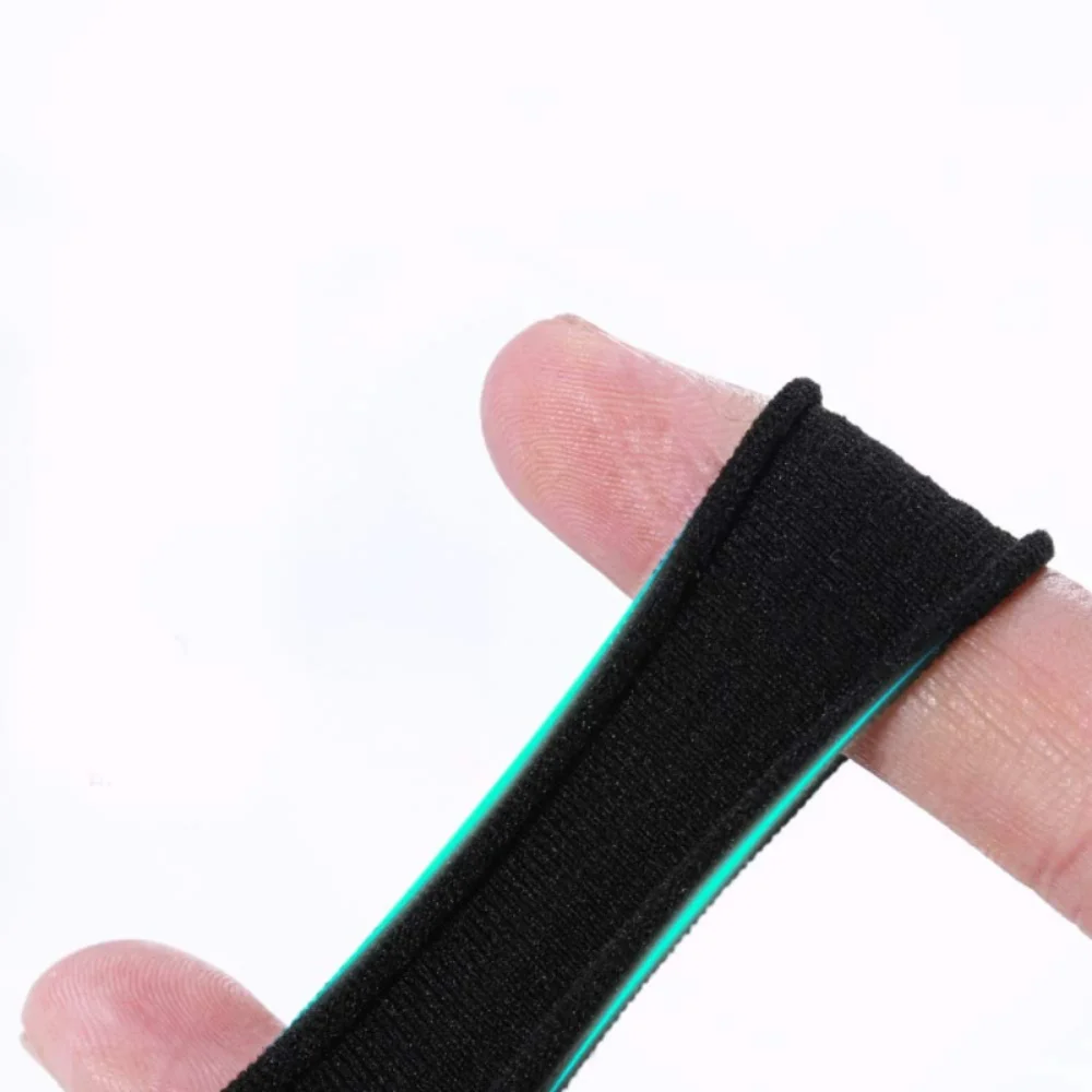 50PCS Baumwolle Schwarz Elastische Haar Krawatten Für Frauen Pferdeschwanz Nahtlose Weiche Haar Bands Haar Zubehör Kopfschmuck Durchmesser 3/4/5/6cm – Detail 5