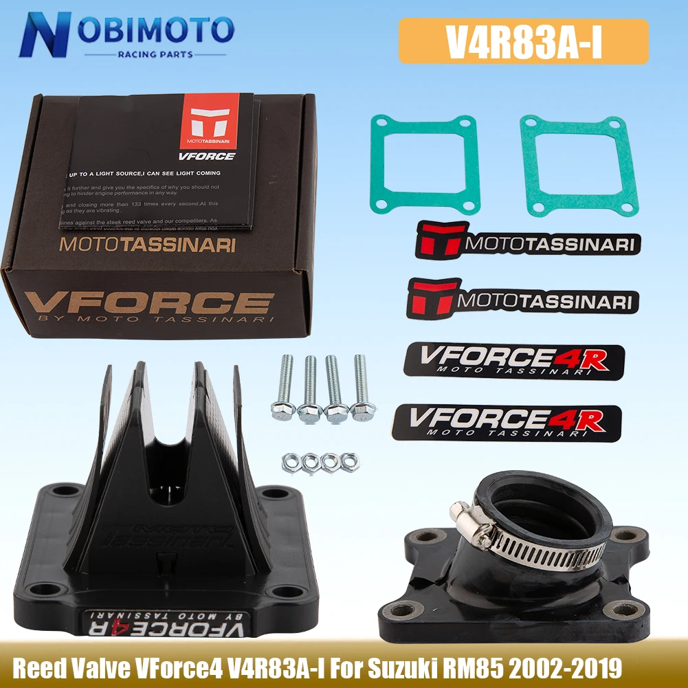 Для Suzuki RM 85 2002-2019 V Force V4R83A-I со впускным коллектором Palheta Boit A Clapet Box VForce 4 RM85
