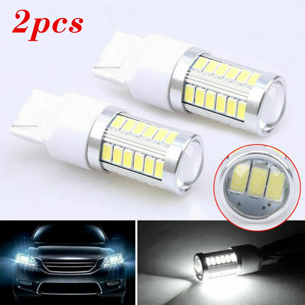 

2xT20 W21/5W 7443 W21W LED Bulb For Car LED Signal Light Canbus Free Error 5630 Chips Side Trunk Lamps For Turn Reverse Light