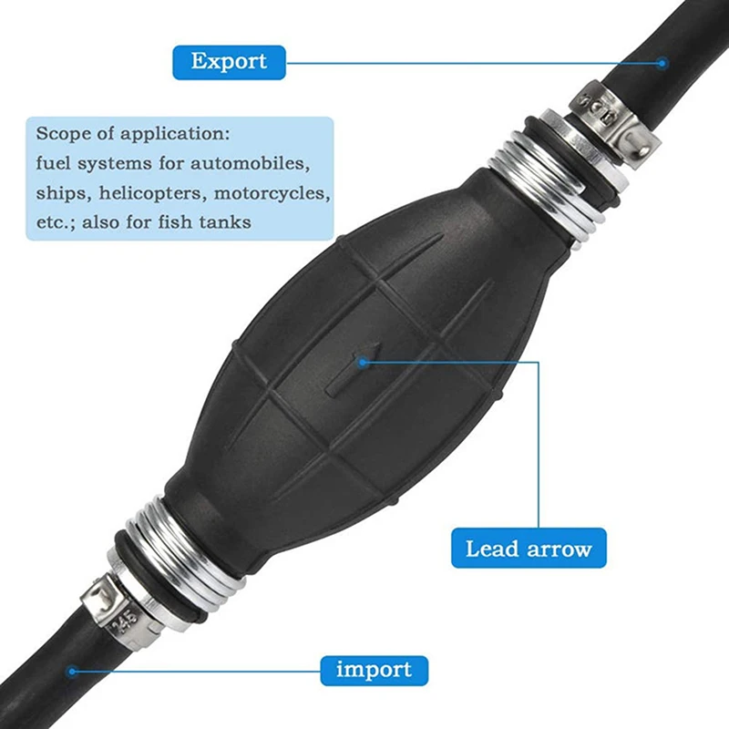 Универсальный ручной насос для газа и масла автомобильный топливный бак