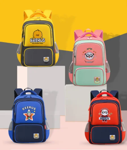 Детский школьный портфель для начальной школы, Большой Вместительный рюкзак для мальчиков и девочек 1-3-6 классов