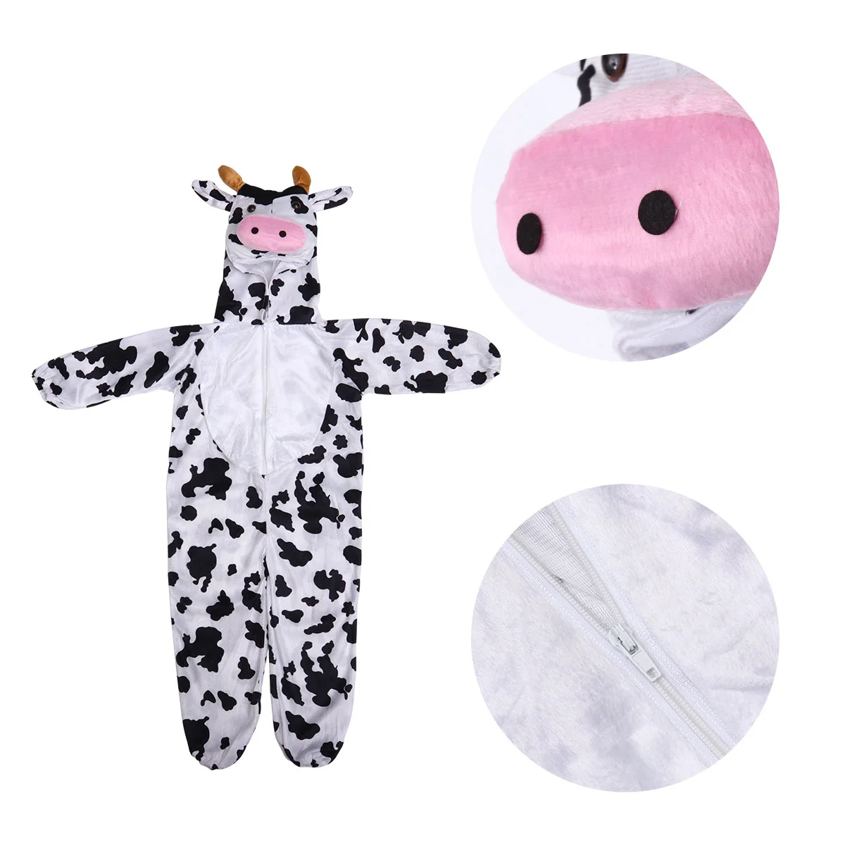 

Halloween Cow Costume Pyjamas Kids Girls Clothing Baby Outfits Party Jumpsuits Child