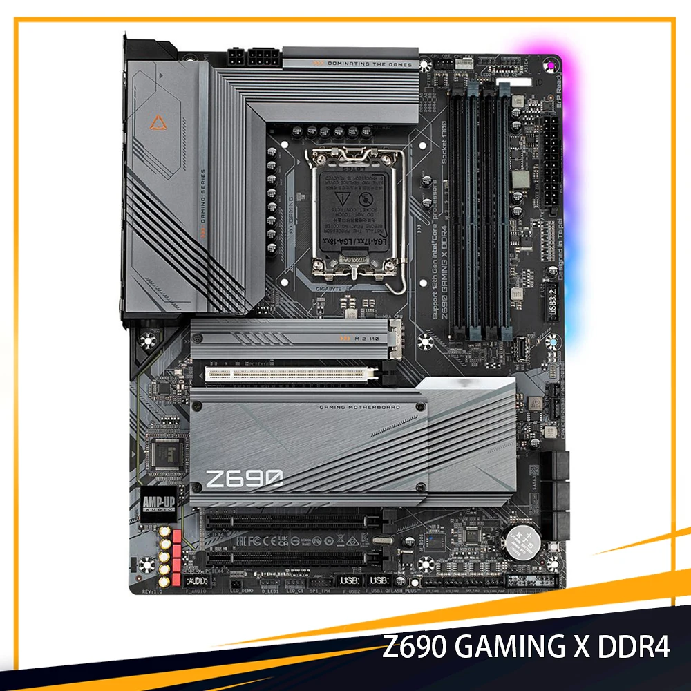 

Z690 GAMING X DDR4 For Gigabyte Z690 LGA 1700 DDR4 128GB PCI-E 5.0 ATX Desktop Motherboard High Quality Fast Ship