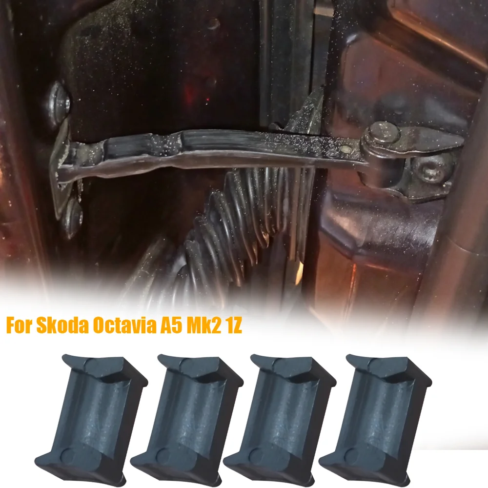 

4 шт. для Skoda Octavia A5 Mk2 1Z 2004 2005-2012013 Подходит для всех дверей, комплект для ремонта ремня для проверки двери автомобиля, стопор, демпфирующий зажим