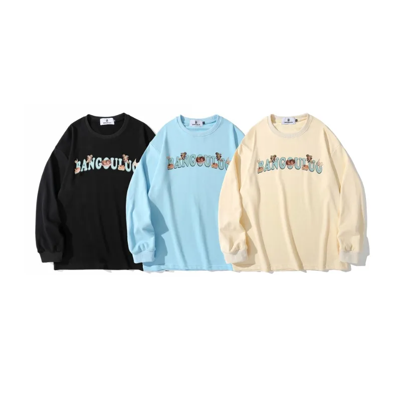 Мужская женская весенне-осенняя толстовка большого размера мужская