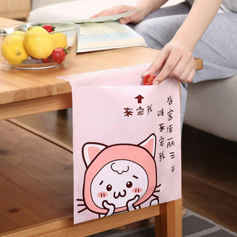 

Durable Custom Design Adhesive PE Vehicle Home Plastic Trash Garbage Bag Strong