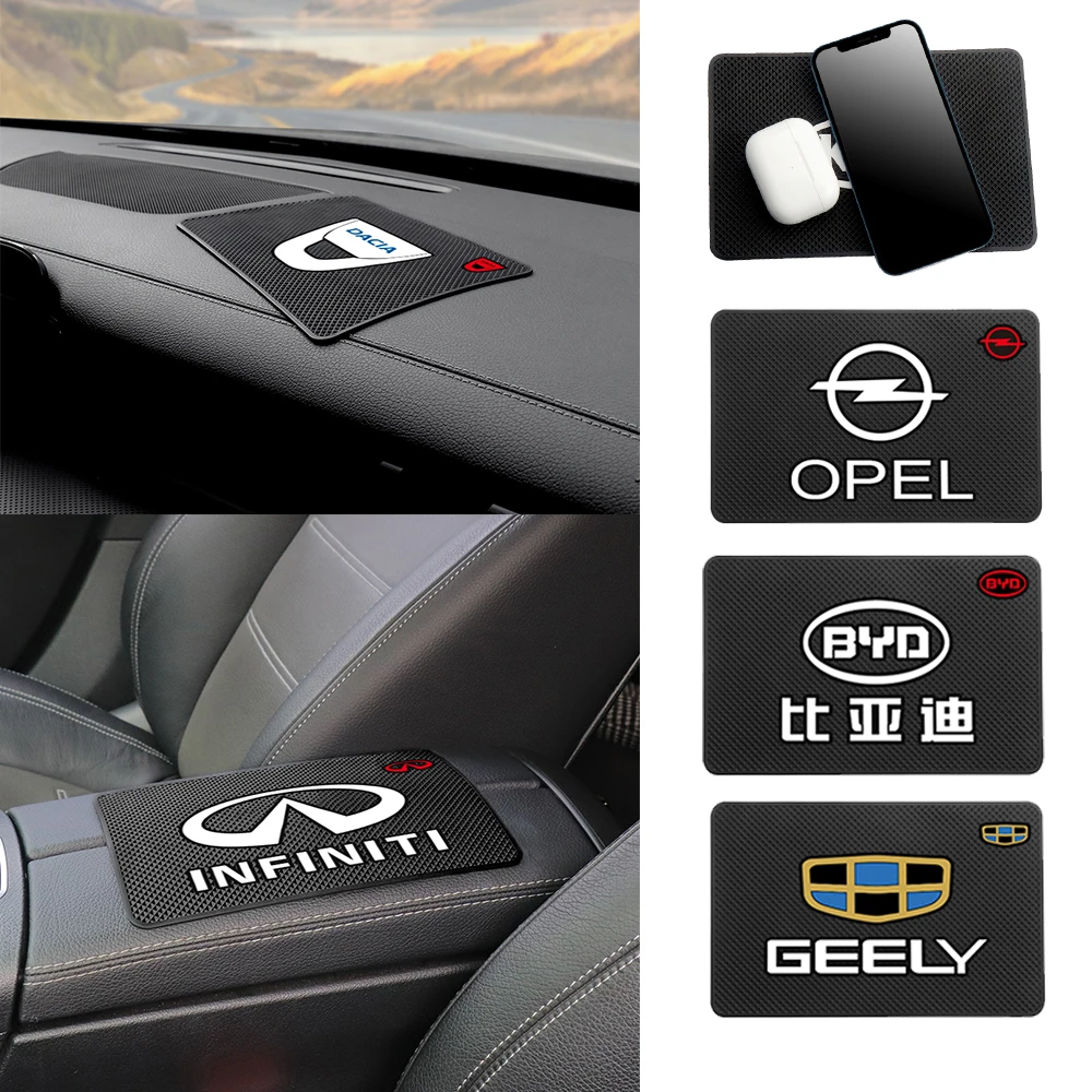 

Car Dashboard Non Slip Phone Mats Anti-slip Silicone Pads Auto Accessories For Infiniti Q50 Q70 QX70 FX35 Q30 G37 QX60 G35 Q60