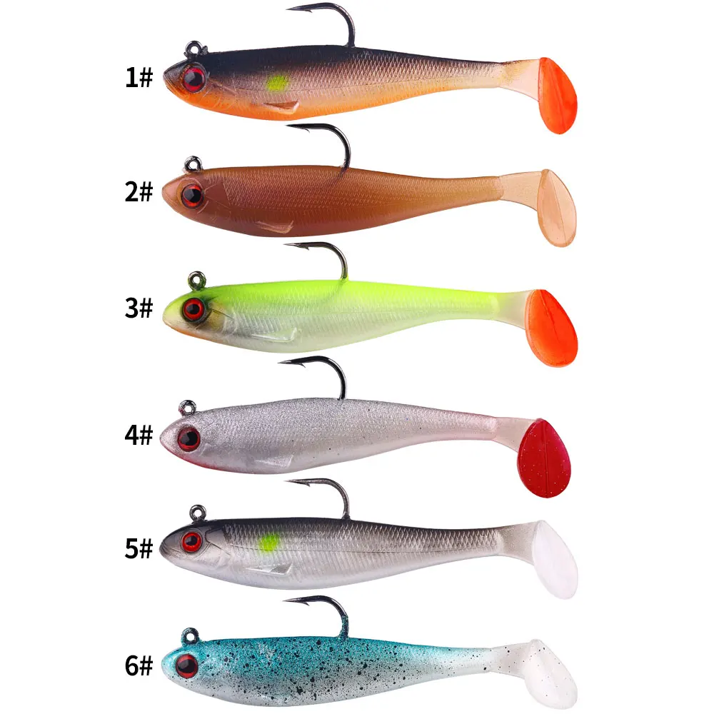 Мягкая рыболовная приманка 6 5 см г 9 12