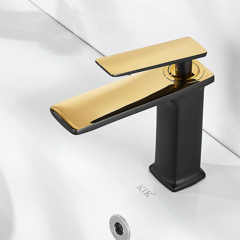 

Смеситель для ванной черный смеситель роскошный смеситель для раковины белый Золотой смеситель для ванной смеситель с одной ручкой для рак...