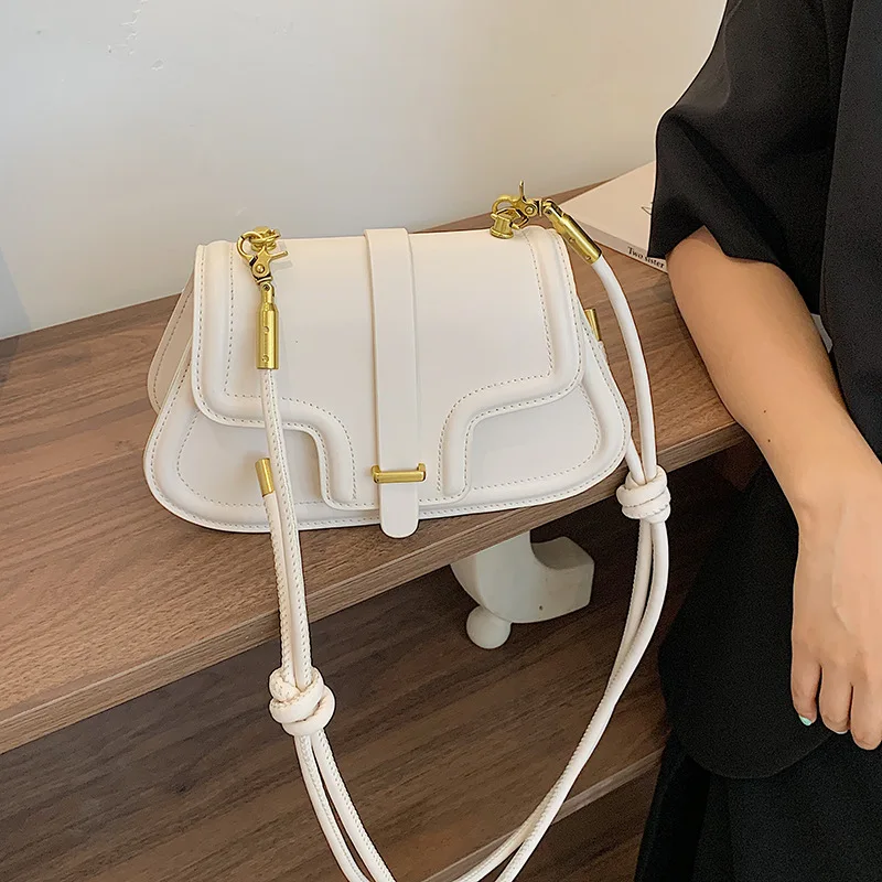 

Ladies Fashion Solid Color Magnetic Buckle Dating Change One Shoulder Messenger Bag Casual Simple Shopping Travel Tote Bag