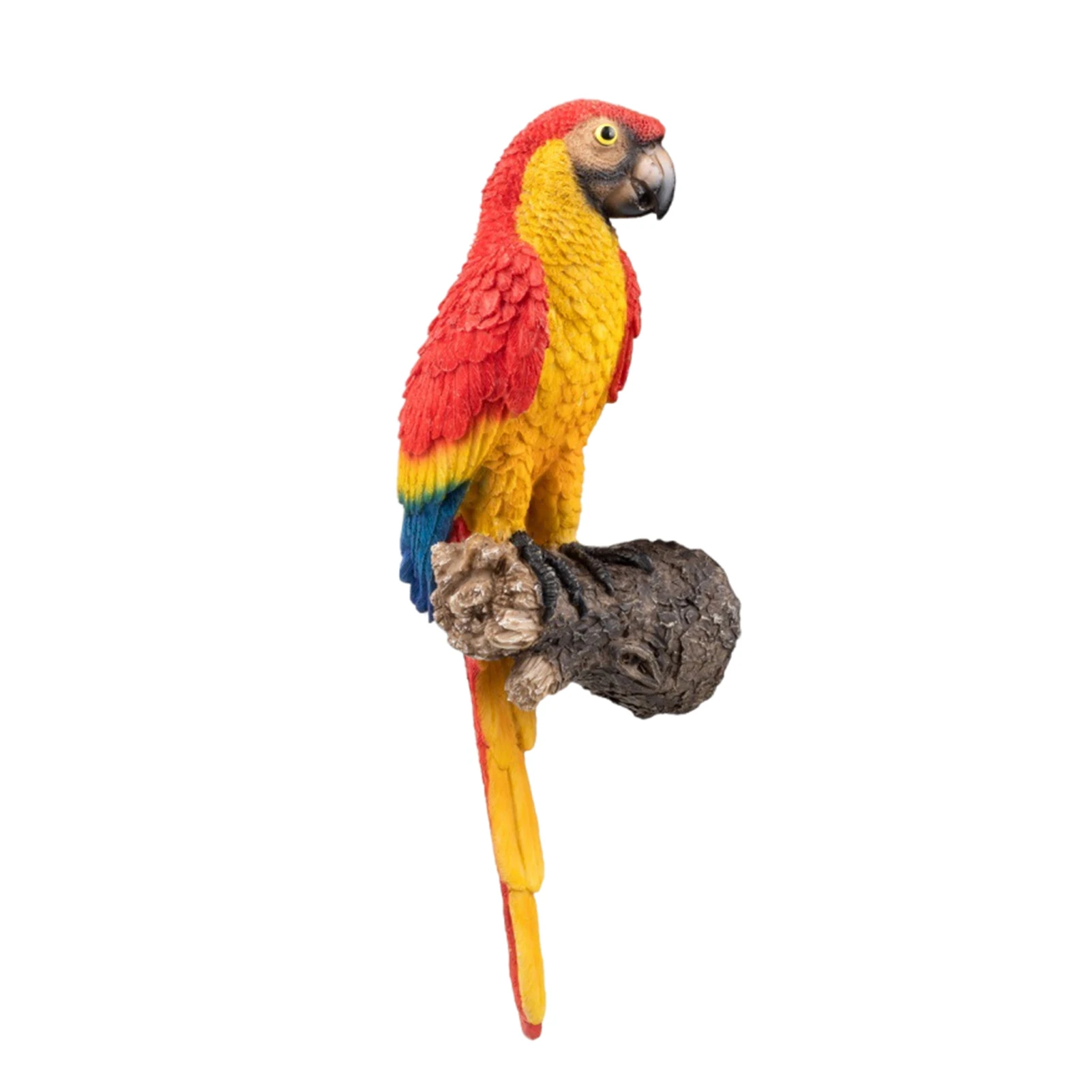 

Полимерные садовые украшения для птиц, ползучий попугай, фигурки животных для внутреннего и наружного декора, реалистичная скульптура птиц...