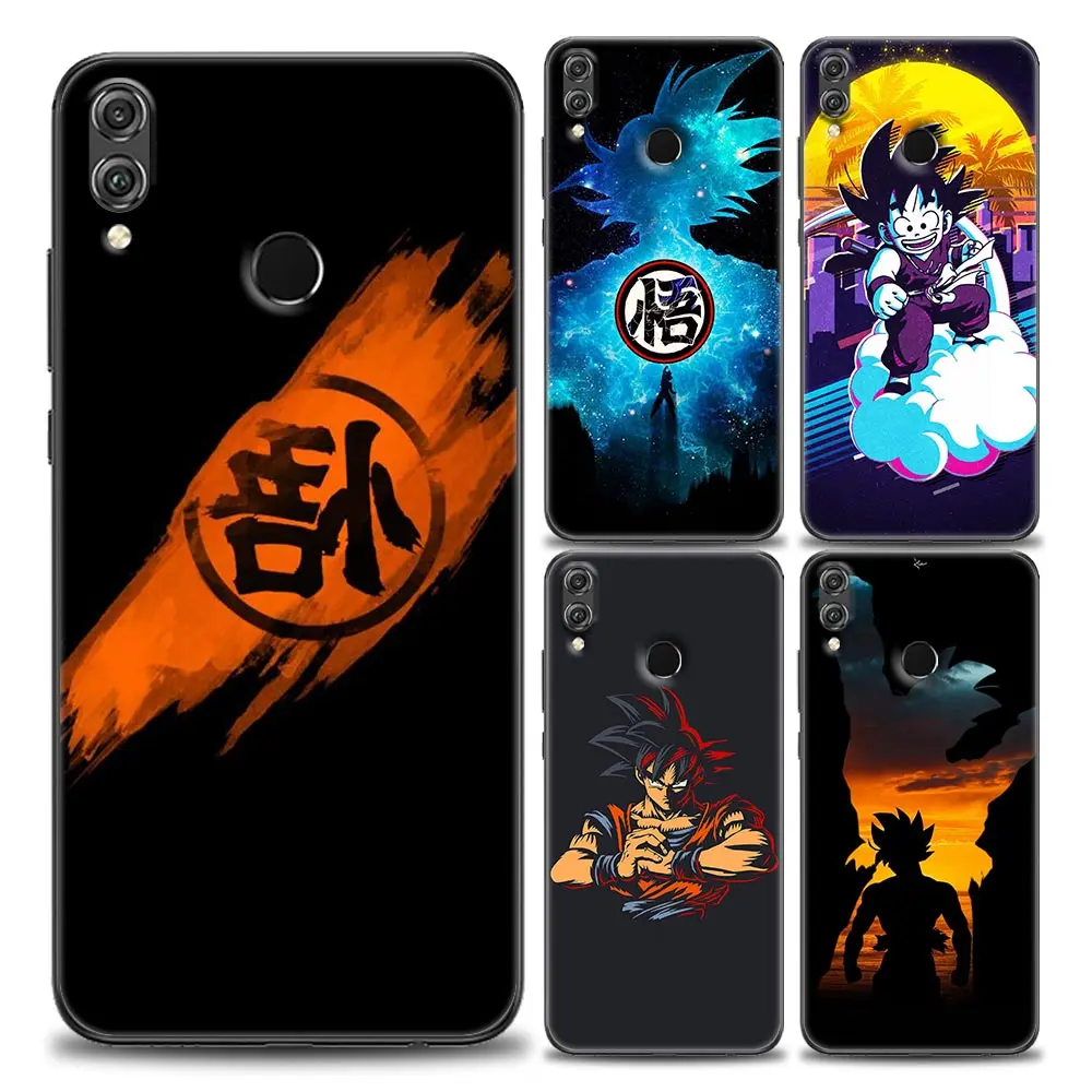 

Son Goku Dragon Ball Z Phone Case for Honor 8X 9X Play 9A 20 21i 30i 50 60 X8 Nova 8i 9 SE Y60 Pro Lite Silicone Case BANDAI