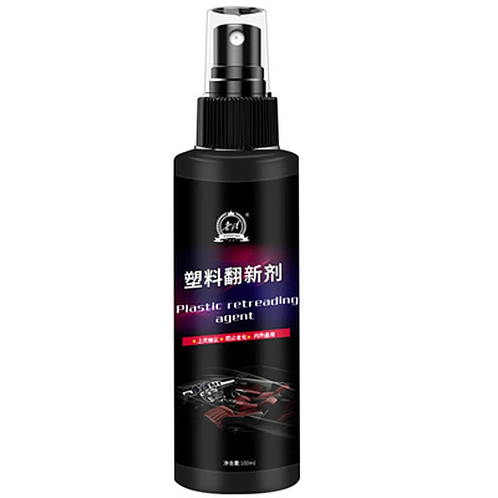 

100ML Plastic Refurbishment Agent Plastic Rubber Leather Cleaning Dashboard Refurbishment Agent Car Cleaner