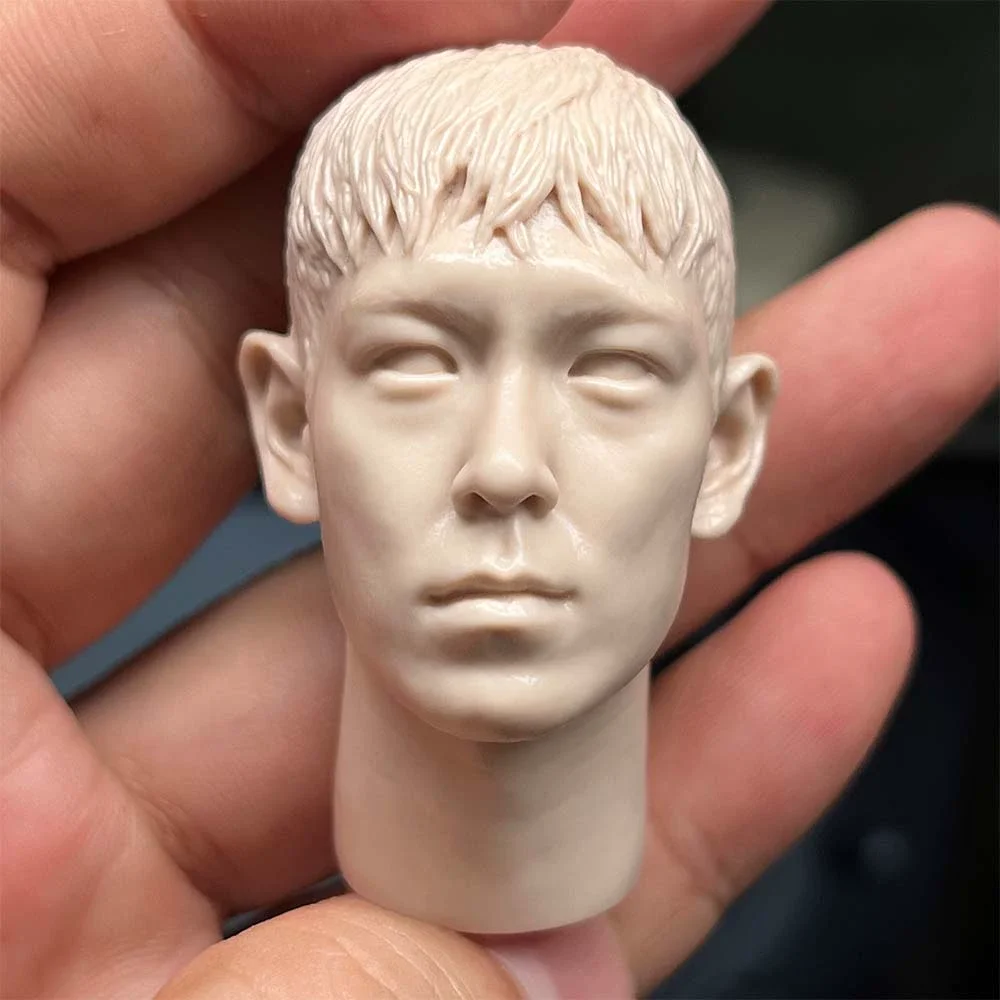 

T.O.P Choi Seung Hyun Krean Head Sculpt Singer Unpainted 1/6 Singer Actor ASia Carved Model Fit 12" Hobbies Action Figure