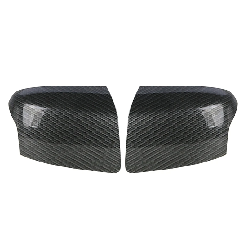 

1 Pair Car ABS Carbon Fiber Wing Door Mirror Cover Housing Case Rearview Mirrors Cap For Ford Focus MK2 2005-2008