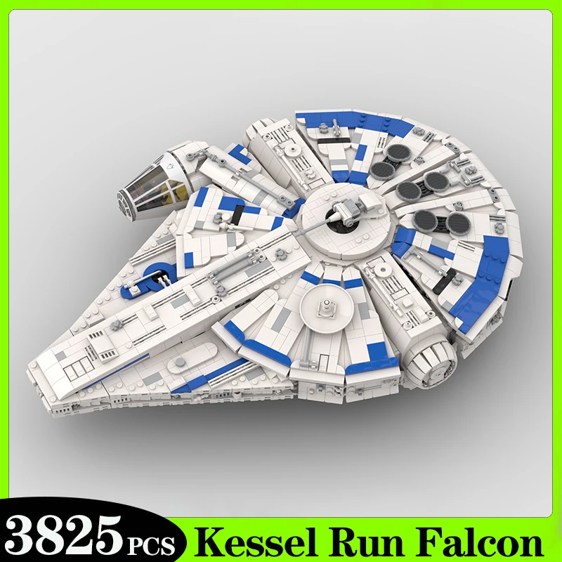 

2023 New MOC Bricks Space Wars Millennium Interstellar Spacecraft Building Block Set DIY Assemble Boy's Toys Christmas Gifts