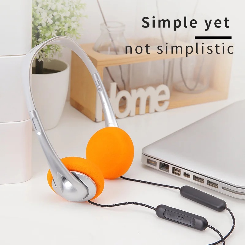 Беспроводные наушники Bluetooth 5 3 с креплением на голову в стиле ретро микрофоном