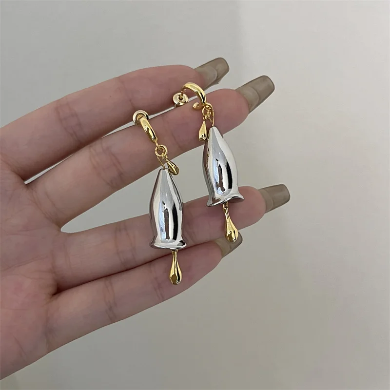 Серьги XIALUOKE в европейском и американском стиле женские длинные висячие