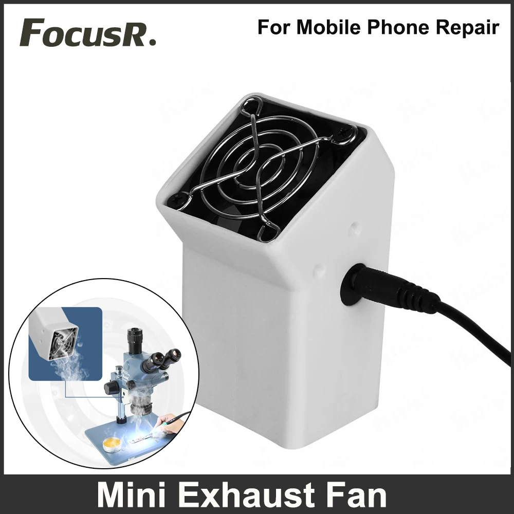 

KAISI MA3 Mini Microscope Smoke Exhaust Fan USB Powerful Mobile Phone Motherboard Repair Soldering Smoke Removal Purifier Tools