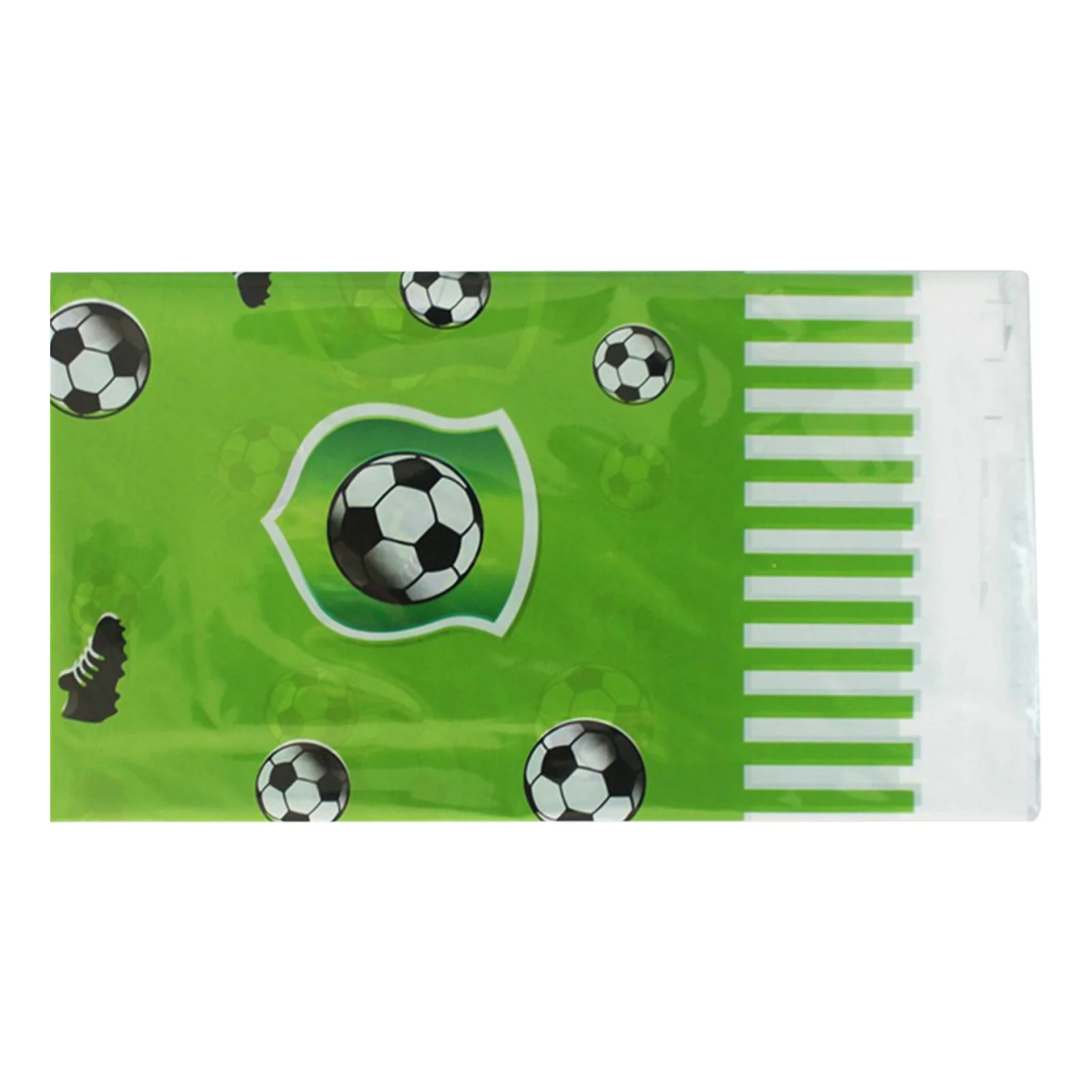 

108x180cm Football Party Tablecloth Rectangular Waterproof PE Tablecloth Football Theme Party Table Decorations Home Ornaments
