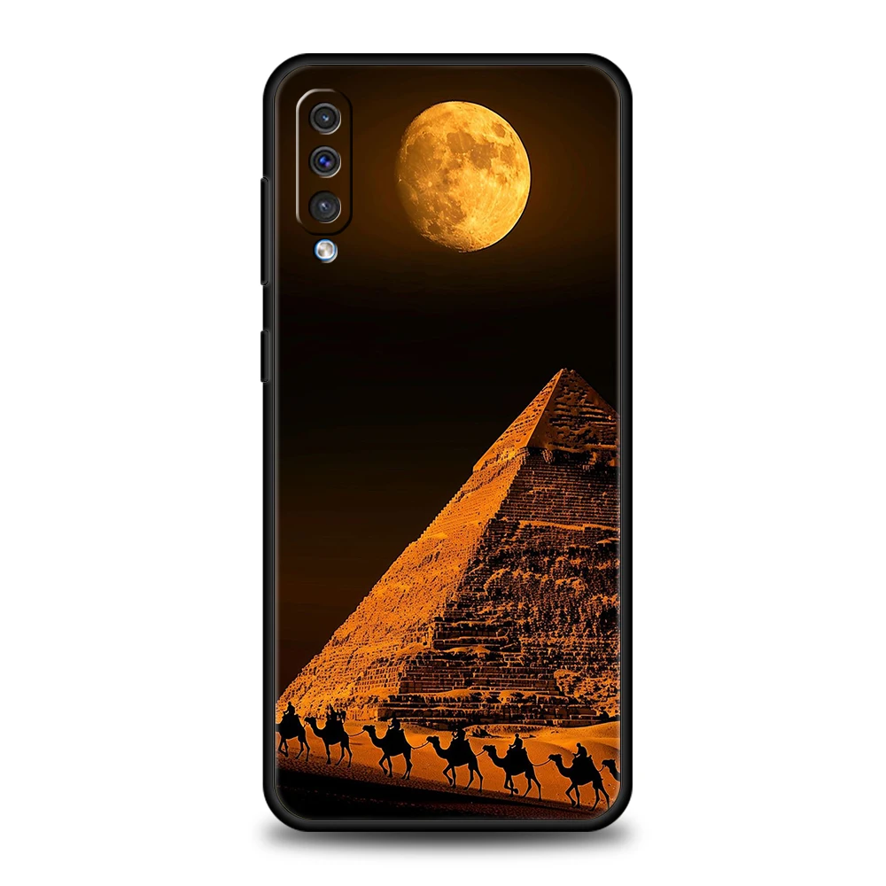 Фото Чехол Egypt Egyptian God Pyramid для Samsung A56 A36 A26 A24 A16 A14 A12 A32 A50 A70 A20E A20S A22 A34 A54 A42 A52 5G A06 Cover №3