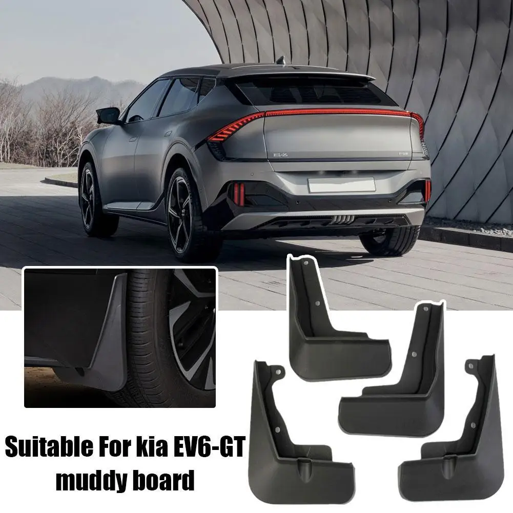 

4 шт./комплект, передние и задние брызговики для Kia EV6 2022