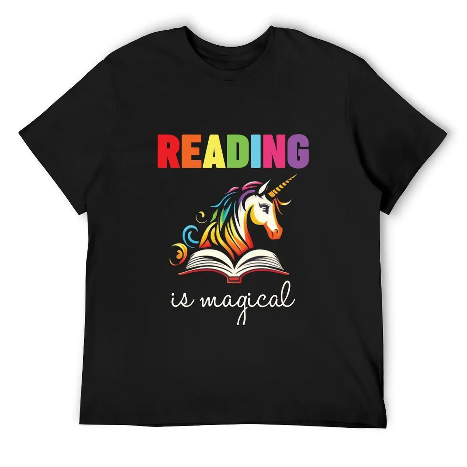 Reading is Magic T-Shirt быстросохнущие футболки мужские с рисунком