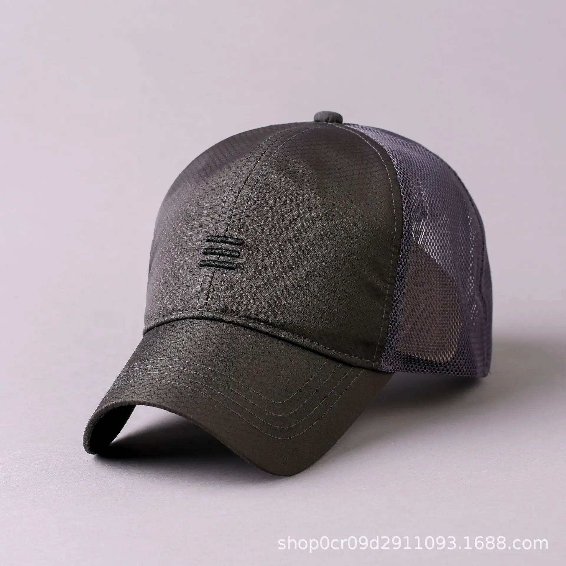 Бейсболка с большой головой для мужчин и женщин Кепка-бейсболка прострочкой