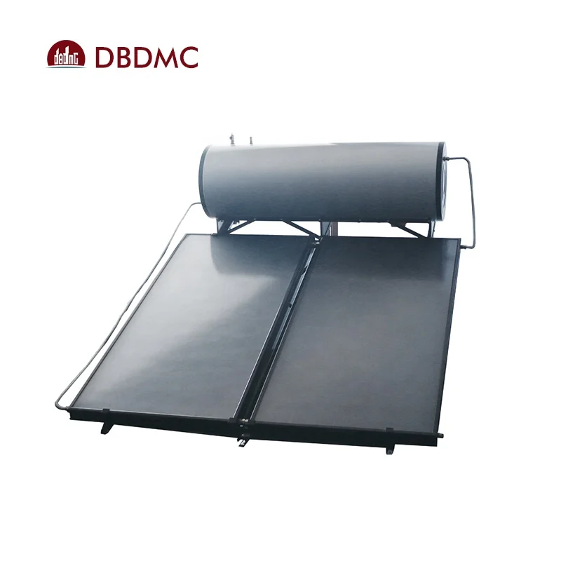 

High pressure flat panel solar water heater
