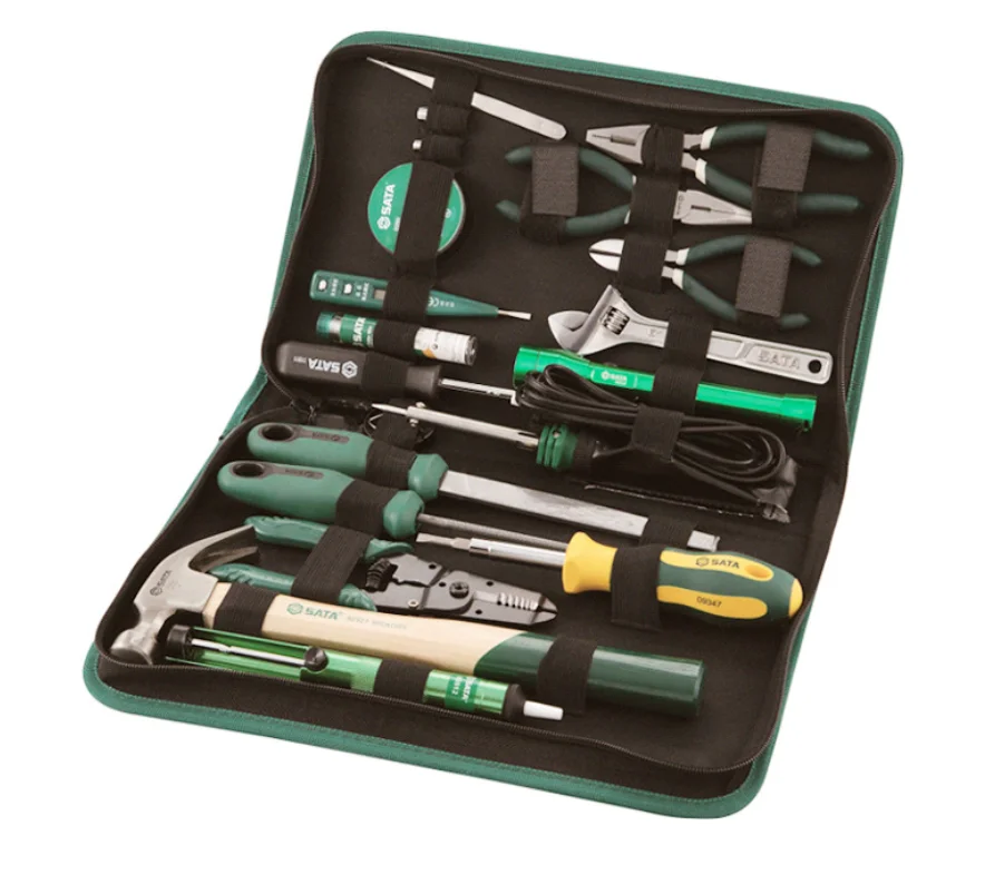 Multifunctional household kit, auto repair carpentry electrician repair kit