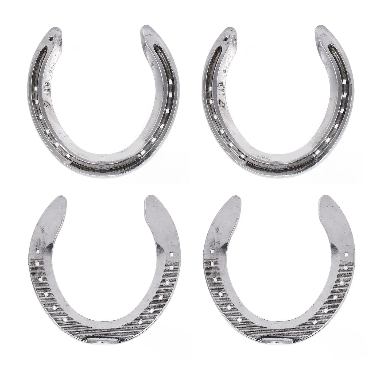 4 шт. Подковы из алюминиевого сплава легкий надежный практичный аксессуар для