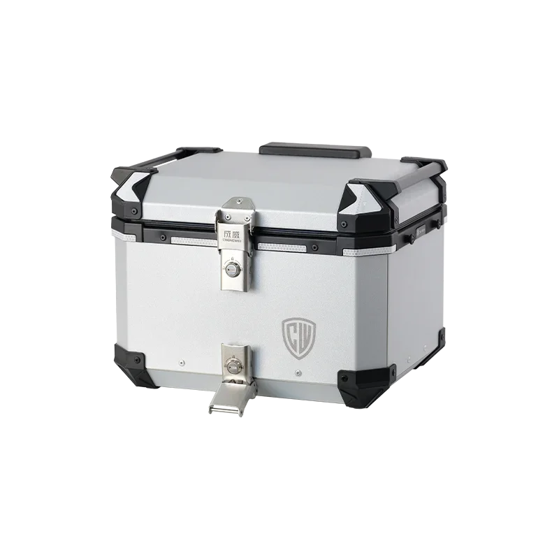 45л задний ящик для мотоцикла багажник из алюминиевого сплава хвостовой чехол